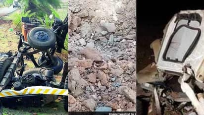 ബുള്ളറ്റ് പ്രൂഫ് എസ്യുവി രണ്ടായി പിളര്ന്നു; ദന്തേവാഡയില് ആക്രമണത്തിന് ഉപയോഗിച്ചത് അത്യാധുനിക സ്ഫോടകവസ്തു