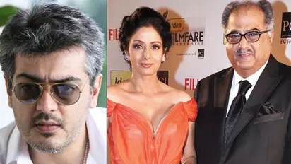 Boney Kapoor pays homage to Sridevi, invites Tamil star Ajith to Bollywood