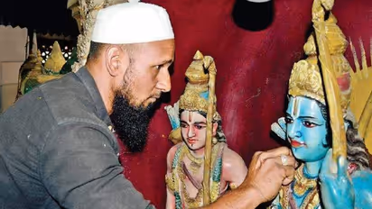 Bengaluru-based Saddam Hussein keeps Ram temple clean ahead of Ram Navami