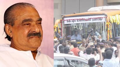 കെ എം മാണിയുടെ മൃതശരീരം അൽപ്പസമയത്തിനകം കരിങ്ങോഴയ്ക്കൽ വീട്ടിലെത്തിക്കും