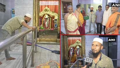 ರಾಮ ಮಂದಿರ ಸ್ವಚ್ಛತೆಯೇ ಬೆಂಗಳೂರಿನ ಸದ್ದಾಂ ಹುಸೈನ್ ಕಾಯಕ!