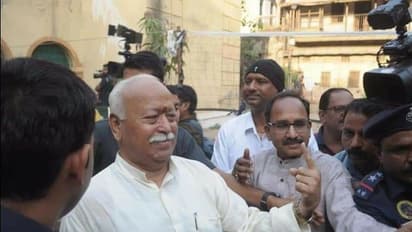 RSS Top brass including Mohan Bhagwat voted at Nagpur