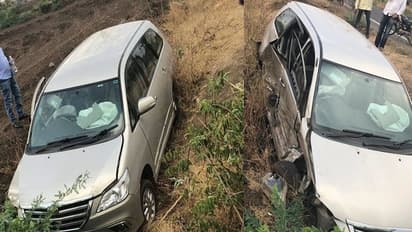 ಶಾಸಕಿ ಅಂಜಲಿ ನಿಂಬಾಳ್ಕರ್ ಕಾರು ಅಪಘಾತ, ಅಪಾಯದಿಂದ ಪಾರು