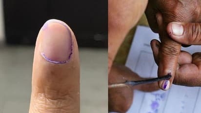 ಕೈ ಬೆರಳಿಗೆ ಹಚ್ಚುವ ಶಾಯಿ ಅರ್ಧ ಗಂಟೆ ವೇಳೆಗೇ ಮಾಯ!