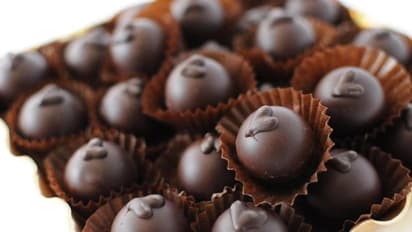 Health benefits of dark chocolate, happy munching!