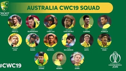 తిరిగి జట్టులోకి స్టీవ్స్మిత్, డేవిడ్ వార్నర్.. ప్రపంచకప్కు ఆసీస్ జట్టు ఇదే..!!