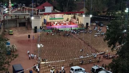 ಮೋದಿ ಕಾರ್ಯಕ್ರಮಕ್ಕೆ ಸೆಡ್ಡು ಹೊಡೆಯಲು ಹೋದ ಕಾಂಗ್ರೆಸ್ 'ಫ್ಲಾಪ್ ಶೋ'!