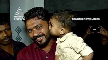 കുഞ്ഞു ഫൈസാൻ കാത്തിരുന്നു; ഉമ്മകളും സമ്മാനവുമായി സാനുവെത്തി: വീഡിയോ