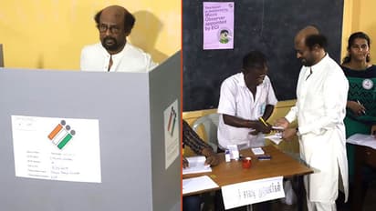 Rajinikanth, K Palaniswami among early voters for Lok Sabha in Tamil Nadu