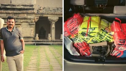 തെരുവു കച്ചവടക്കാർക്ക് റിഫ്ളക്ടീവ് കോട്ടുകൾ വിതരണം ചെയ്യുന്ന ടെക്കി, രക്ഷിക്കുന്നത് നൂറുകണക്കിന് ജീവൻ..