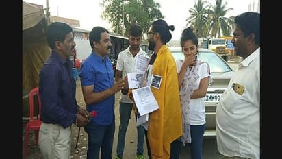 ವೋಟ್ ಮಾಡದೆ ಬಂದ ಬೆಂಗಳೂರಿಗರಿಗೆ ಚಿಕ್ಕಮಗಳೂರಲ್ಲಿ ಆತ್ಮೀಯ ಸನ್ಮಾನ!