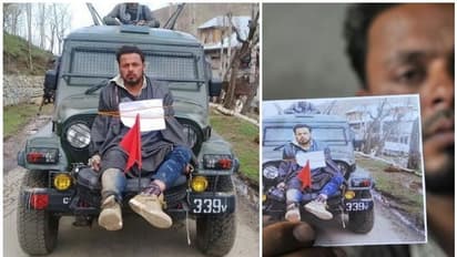 അന്ന് സൈന്യം മനുഷ്യകവചമാക്കിയ യുവാവ് ഇന്ന് തെരഞ്ഞെടുപ്പ് ജോലിക്കാരന്