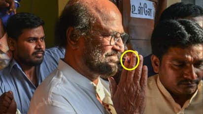 ಸೂಪರ್ಸ್ಟಾರ್ ರಜನಿ ಎಡಗೈ ಬದಲು ಬಲಗೈ ಇಂಕ್!