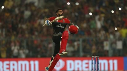 (In Pics) RCB almost get devoured by Russell, squeak past finish line even after scoring 200-plus