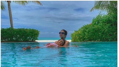 'എന്‍റെ പെണ്ണുങ്ങള്‍'; ഐശ്വര്യയുടെയും ആരാധ്യയുടെയും ചിത്രം പങ്കുവെച്ച് അഭിഷേക്