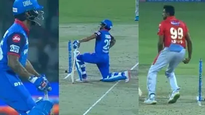 మన్కడింగ్కు ట్రై చేసిన అశ్విన్: దా.. దా.. అంటూ ధావన్ డ్యాన్స్