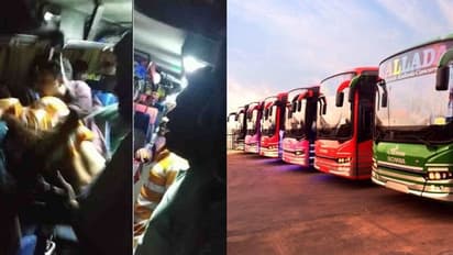 സുരേഷ് കല്ലട ബസിന്‍റെ ബുക്കിംഗ് ഓഫീസ് ഇടതുമുന്നണി പ്രവർത്തകർ പൂട്ടിച്ചു