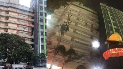 നിലംപൊത്തിയില്ല; ഭൂകമ്പത്തിൽ അടിത്തറയിളകിയ കെട്ടിടത്തെ 'അയൽക്കാരൻ' കാത്തു