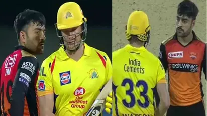 చెన్నై-హైదరాబాద్ మ్యాచ్: రషీద్ ఖాన్ దుందుడుకు చర్య...భారీ మూల్యం చెల్లించుకున్న సన్ రైజర్స్