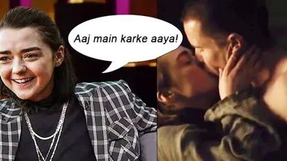 Game of Thrones: Maisie Williams responds to uncomfortable questions over her intimate scene