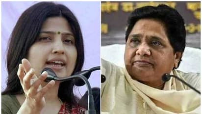 മായാവതിയുടെ കാലുതൊട്ട് അനുഗ്രഹം തേടി ഡിംപിള്