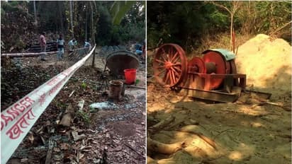 ശാന്തിവനത്തില്‍ കെഎസ്ഇബി  വൈദ്യുത ടവർ നിർമ്മാണം തുടരുന്നു