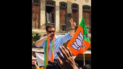 सनी देओल के दो रोड शो, दो रंग की शर्ट लेकिन एक फिल्मी धुन