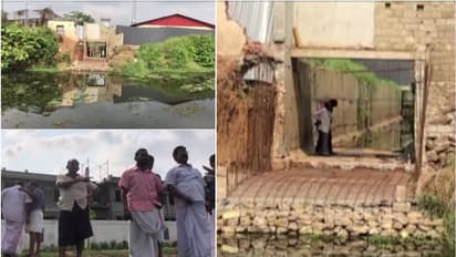 കാന നിർമാണം വെള്ളമൊഴുക്ക് സുഗമമാക്കാനെന്ന് സിയാൽ; കക്കൂസ് മാലിന്യമടക്കം ഒഴുക്കി വിടാനെന്ന് നാട്ടുകാർ