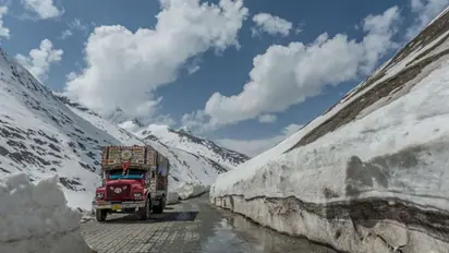 India's strategic Srinagar-Leh highway reopens after 4 months, role of differently abled man hailed