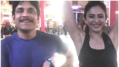 നാഗാര്ജുന അക്കിനേനിയുടേയും രാകുല് പ്രീത് സിംഗിന്റേയും വര്ക്കൗട്ട് വീഡിയോ