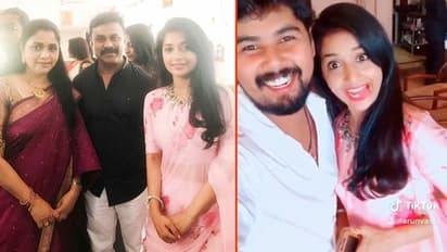 Dileep, Meera Jasmine together attend wedding at Ernakulam (In Pictures)
