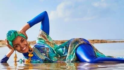 ബിക്കിനിയല്ല, സ്വിം സ്യൂട്ടുമല്ല; മോഡലിംഗില് വിപ്ലവം സൃഷ്ടിച്ച് ഹലീമ