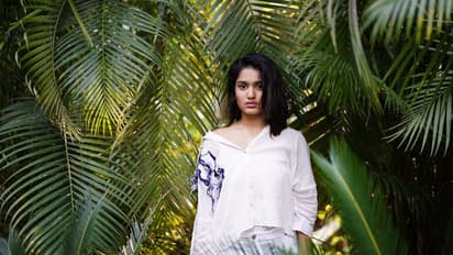 Malayalam actress Saniya Iyappan poses in front of camera; leaves audience stunned