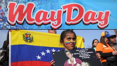 Socialist Venezuela burns on May Day, irony is dead