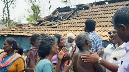 சமையல் கியாஸ் சிலிண்டர் வெடித்து விபத்து... 2 குழந்தைகள் உட்பட 3 பேர் உடல் சிதறி உயிரிழப்பு..!