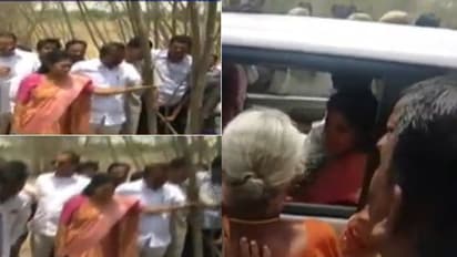 ఇంకెంతమంది ప్రాణాలు పోవాలి, ఇప్పుడొచ్చావ్: ఎమ్మెల్యే సునీతను నిలదీసిన హజీపూర్ గ్రామస్థులు