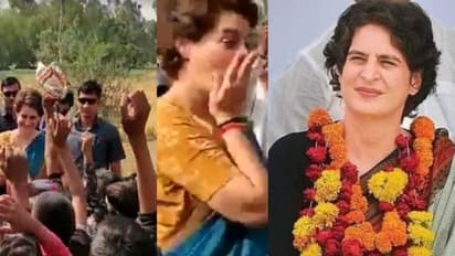 മോദിക്കെതിരെ മുദ്രാവാക്യം വിളിച്ച കുട്ടികളെ വിലക്കി പ്രിയങ്ക; ആ ദൃശ്യം ഇങ്ങനെയാണ്