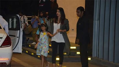 എല്ലായിപ്പോഴും മകളുടെ കൈ പിടിക്കുന്നു; ഐശ്വര്യ റായിയെ ട്രോളി ആരാധകര്