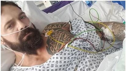 മസില്‍ പെരുപ്പിക്കാന്‍ നോക്കി;ബോഡിബില്‍ഡറുടെ വയറ് തിരിഞ്ഞുപോയി!