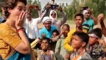 ಮೋದಿಗೆ ಬೈಯ್ಯುತ್ತಿದ್ದ ಮಕ್ಕಳಿಗೆ ಪ್ರಿಯಾಂಕಾ ಕಿವಿಮಾತು: ವಿಡಿಯೋ ವೈರಲ್!