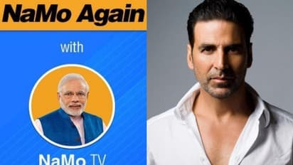 അക്ഷയ് കുമാറിന്റെ ചിത്രങ്ങൾ നമോ ടിവിയിൽ പ്രദർശിപ്പിക്കണം; അനുമതി തേടി ബിജെപി