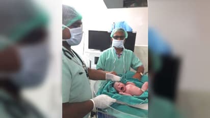 డెలీవరీని వీడియో తీసి వాట్సాప్లో పోస్ట్ చేసిన హెడ్ నర్స్