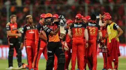 ವಿಲಿಯಮ್ಸನ್ ಹಾಫ್ ಸೆಂಚುರಿ-RCBಗೆ 176 ರನ್ ಗುರಿ