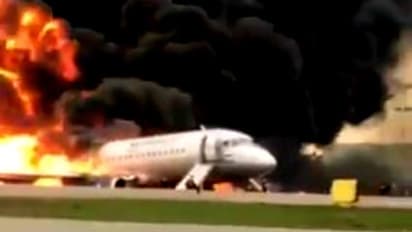 রানওয়ে ধরে ছুটল জ্বলন্ত বিমান, মস্কোয় মৃত ৪১