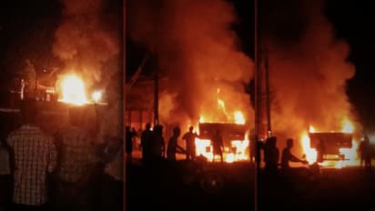 వస్త్ర పరిశ్రమలో భారీ అగ్నిప్రమాదం..