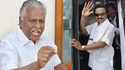 திமுக தலைவர்களின் வாரிசுகள் ஆணவம் பிடித்தவர்கள்..  மக்கள் தீர்ப்பு எழுதுவார்கள்.. கே.பி.முனுசாமி ஆவேசம்.!