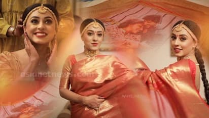 "ആദ്യം കണ്ടപ്പോള് കരഞ്ഞുപോയി"; വിവാഹ സാരിയില് ഒളിപ്പിച്ച സര്പ്രൈസിനെ കുറിച്ച് പേളി പറയുന്നു