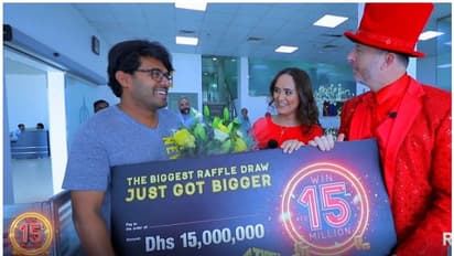 യുഎഇയില് 28 കോടി നേടിയ മലയാളിയെത്തേടി ബിഗ് ടിക്കറ്റ് സംഘമെത്തി - വീഡിയോ