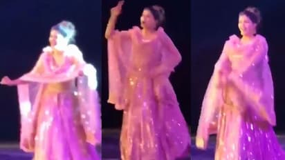 गुलाबी लहंगे में सपना चौधरी ने लगाए ठुमके, वीडियो हुआ VIRAL!