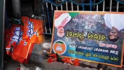 बंगाल में सियासी बवाल: रोड शो से पहले मोदी-शाह के पोस्टर उतारने पर भाजपा हमलावर